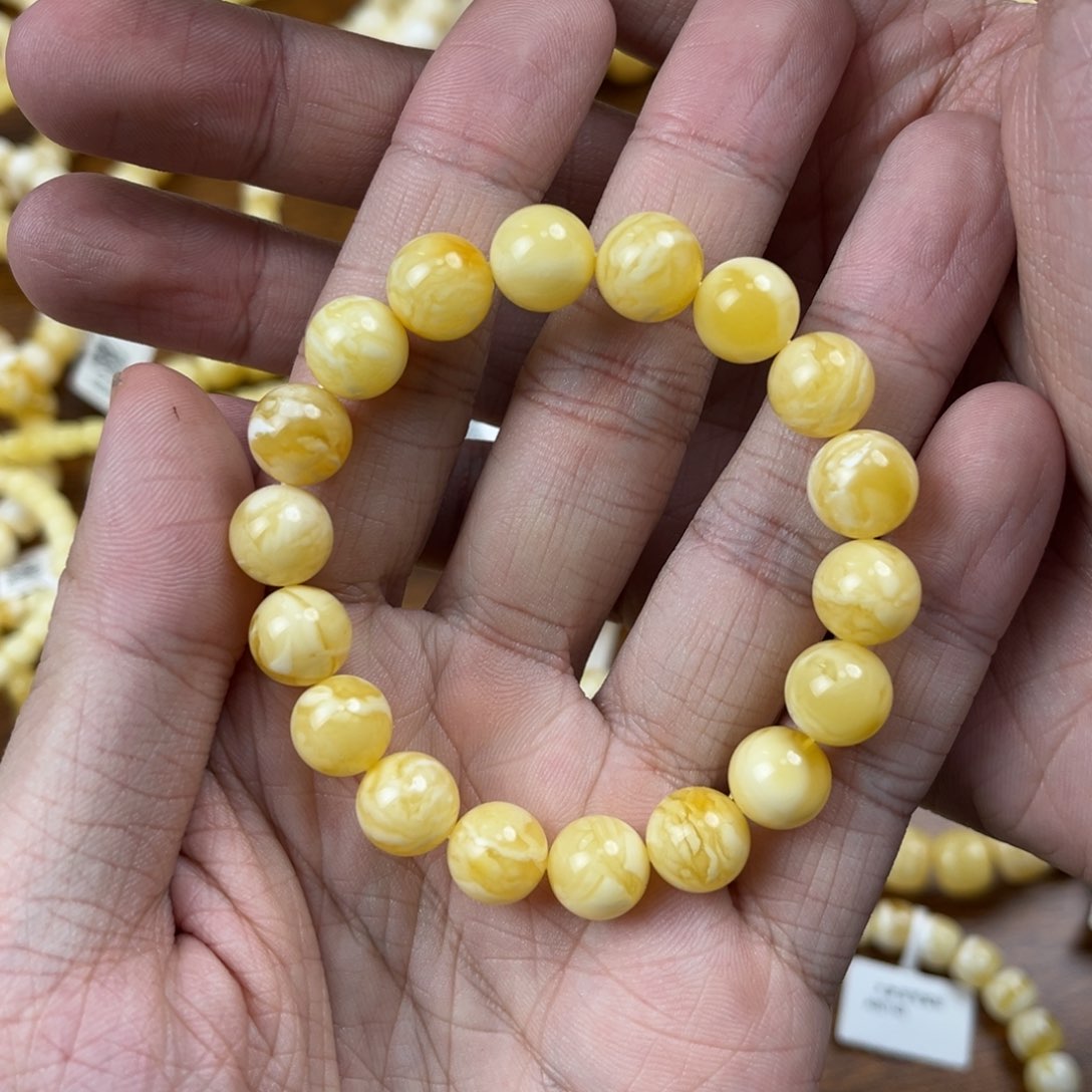 蜜蜡手串未镶嵌蜜蜡手串10