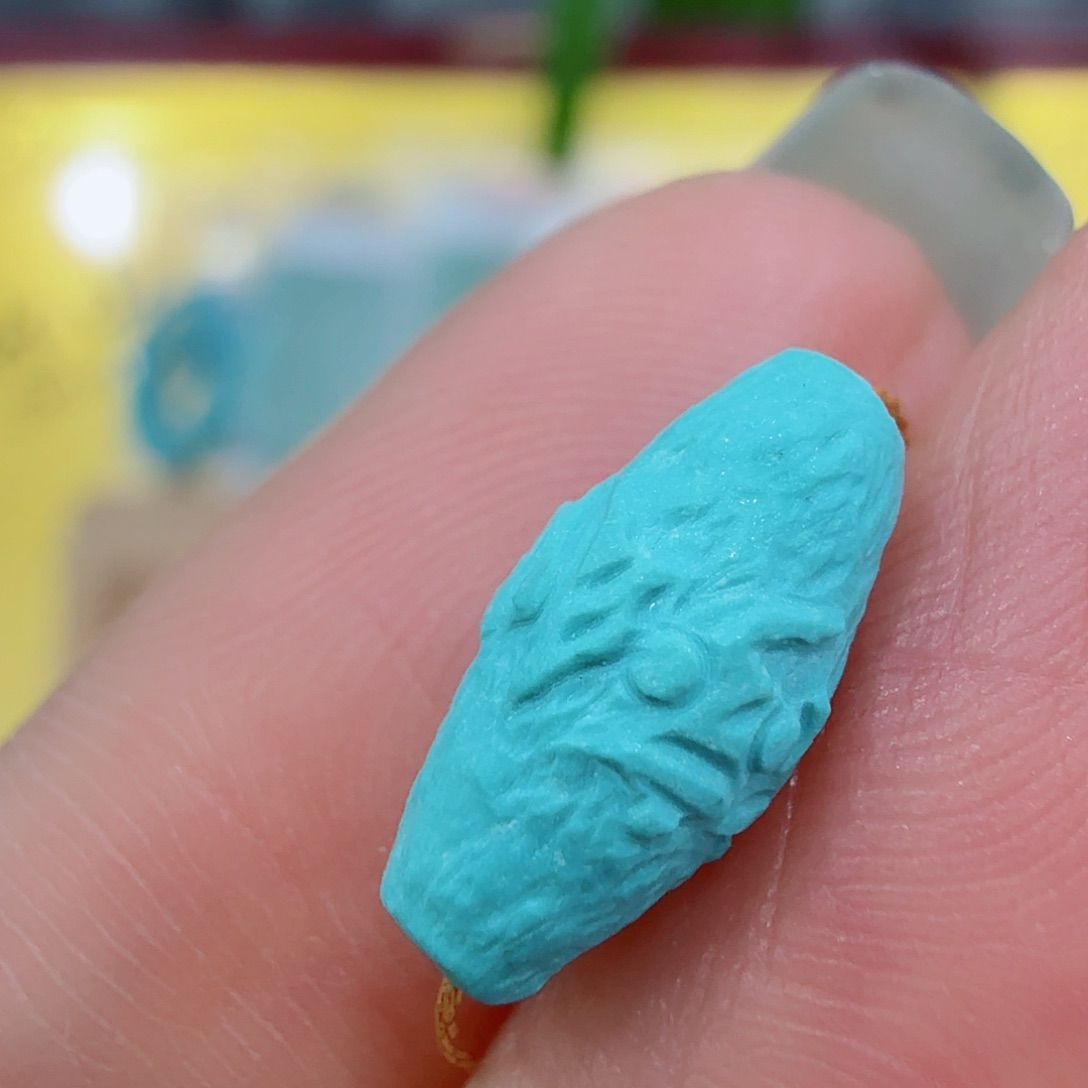 未镶嵌绿松石珠宝奇石