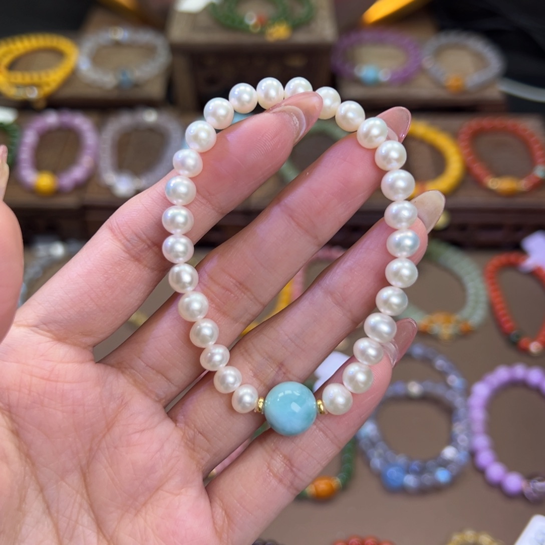 淡水珍珠手串未镶嵌