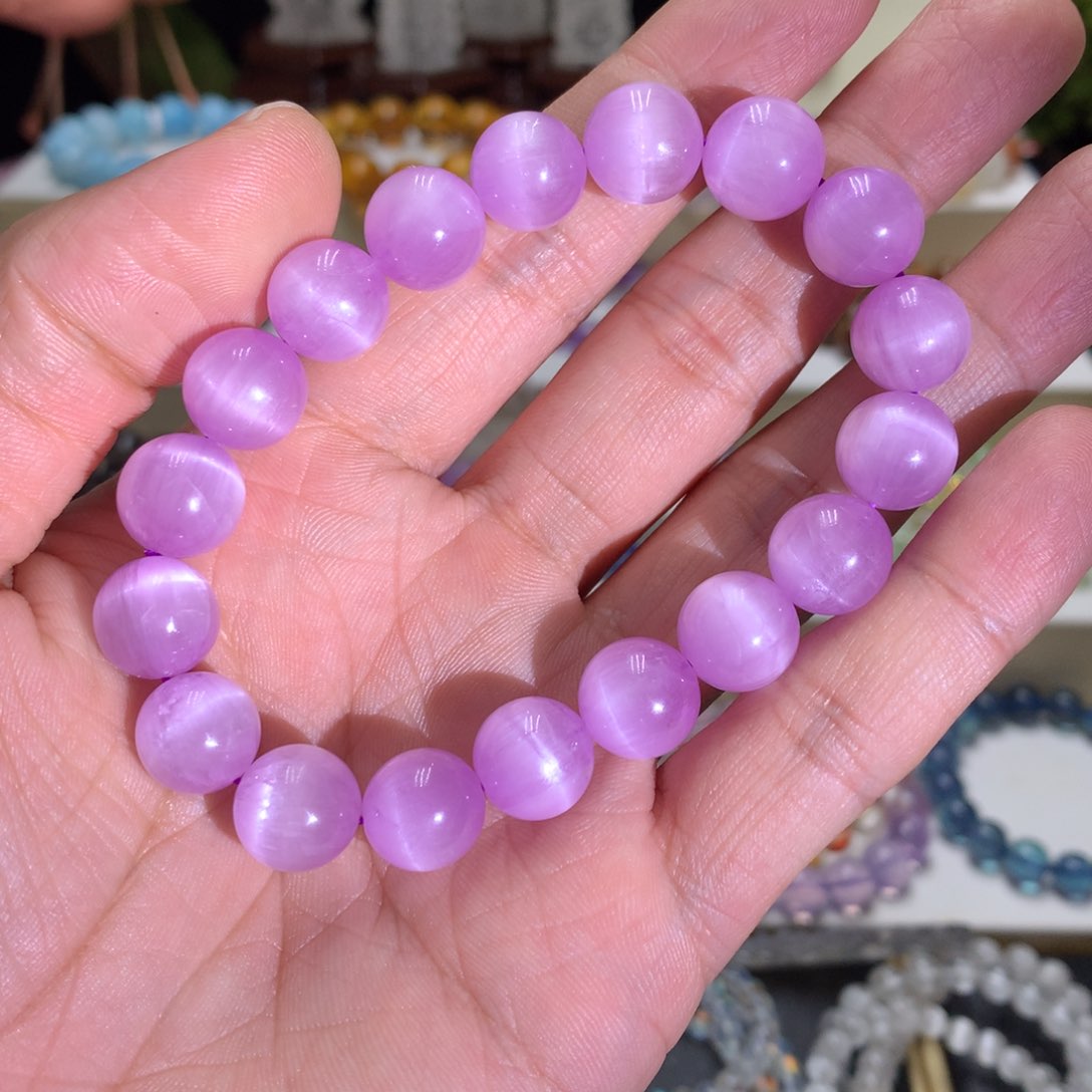 锂辉石手链未镶嵌手链11.8