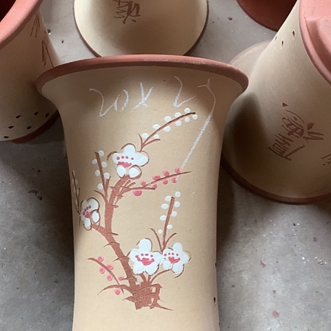 紫砂花盆紫砂等珍贵