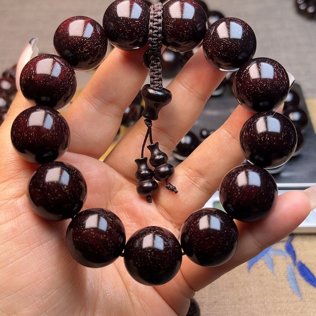 檀香紫檀（小叶紫檀）1.8 13颗满星