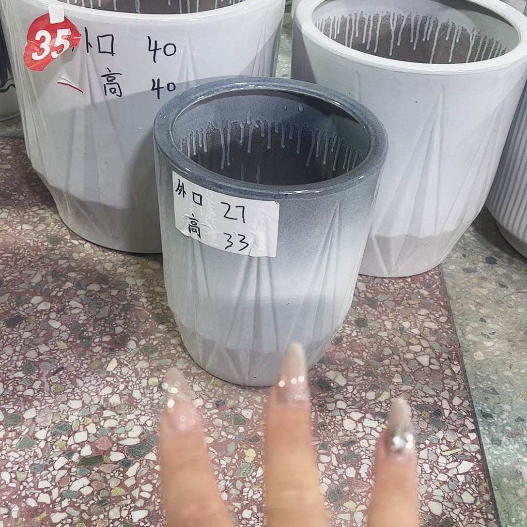 陶瓷陶瓷大花盆 