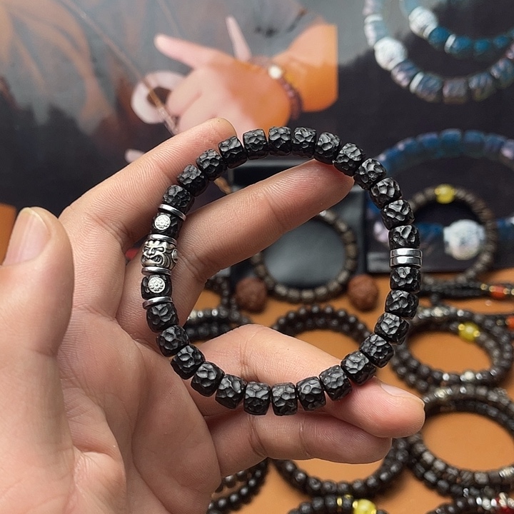 椰蒂手串8黑金无相吞金兽