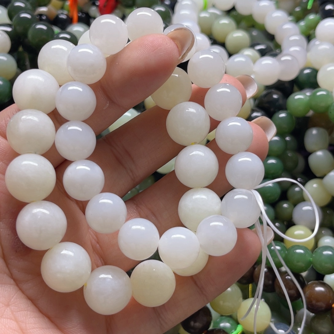 和田玉手链未镶嵌