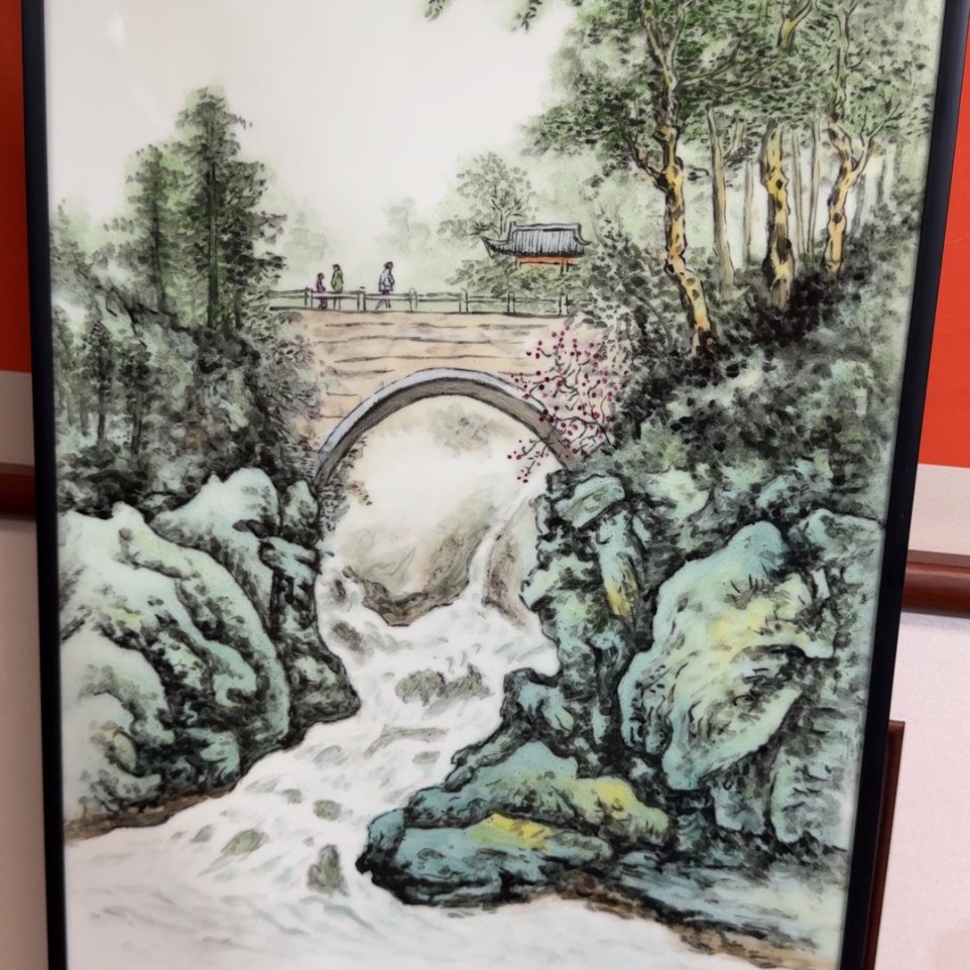 今***寒瓷片当代景德镇陶瓷手绘茶具