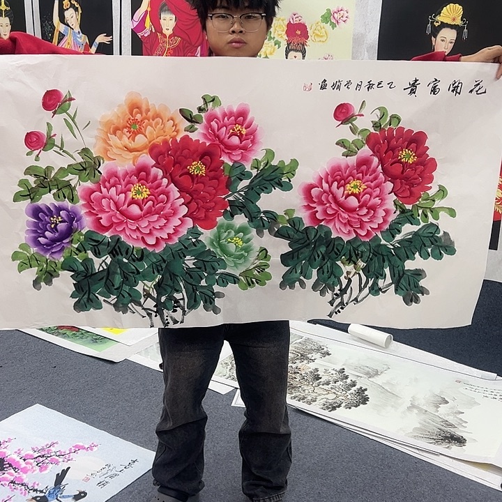 小鱼美术作品欣赏