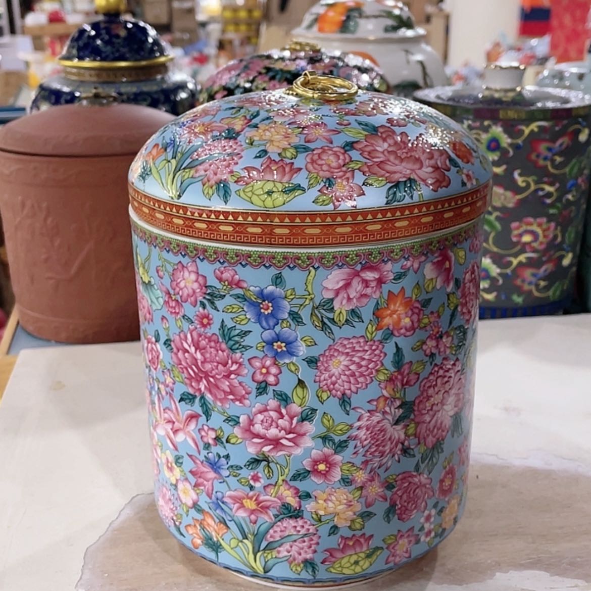 【闪购商品】罐陶瓷茶叶罐密封罐