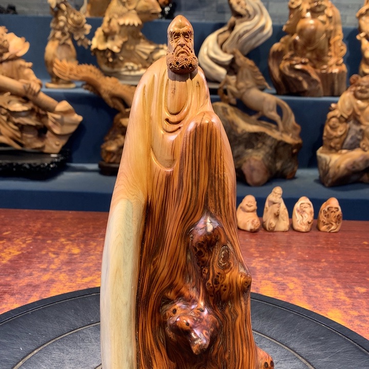柏木（崖柏）根雕摆件