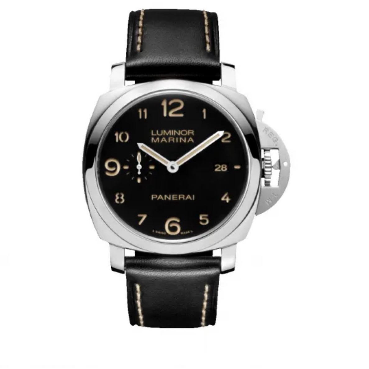 95新 Panerai/沛纳海 亚虎/沛纳海/庐米诺00359系列/单表