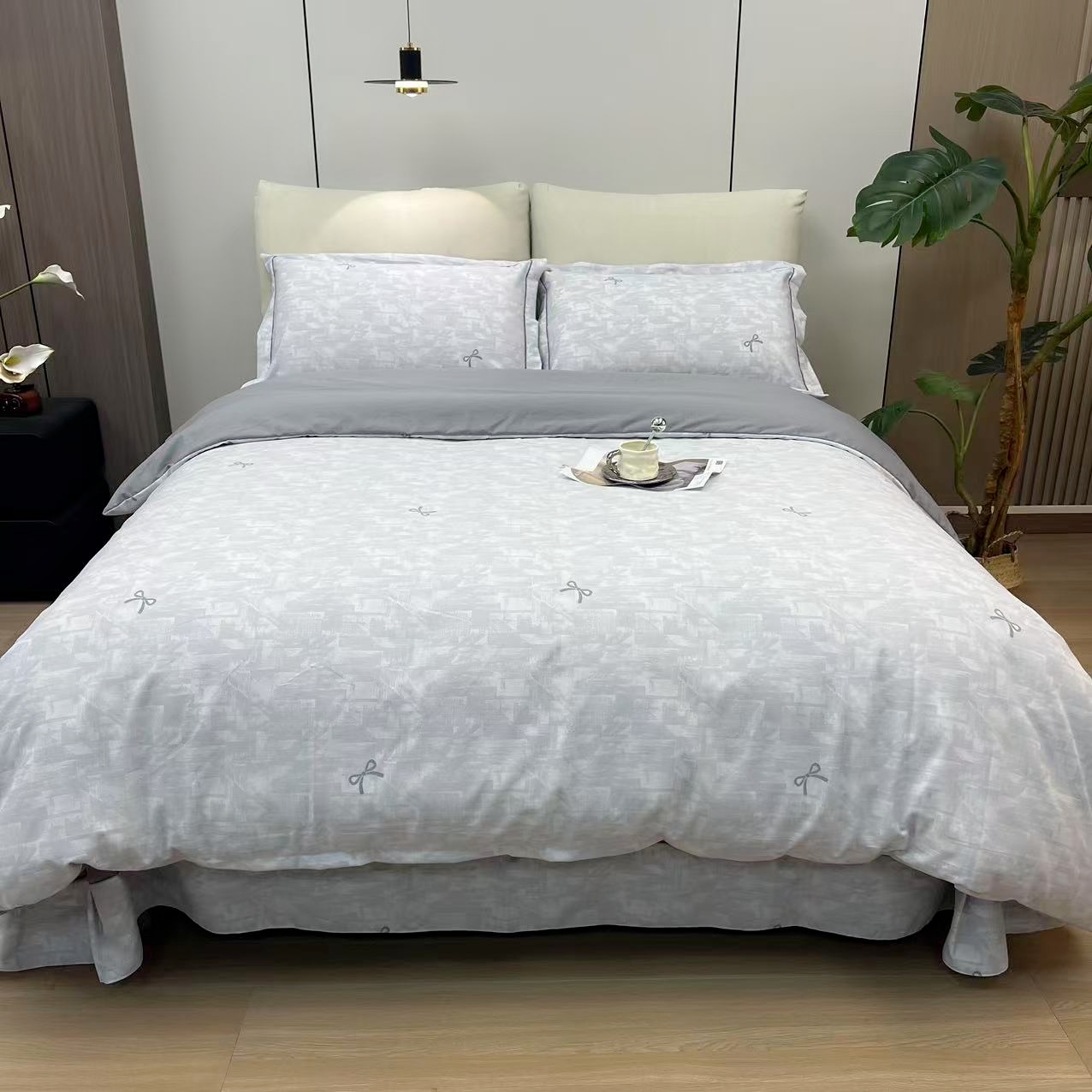 【四季款】2025新款加厚全棉四件套纯棉加厚加密简约款