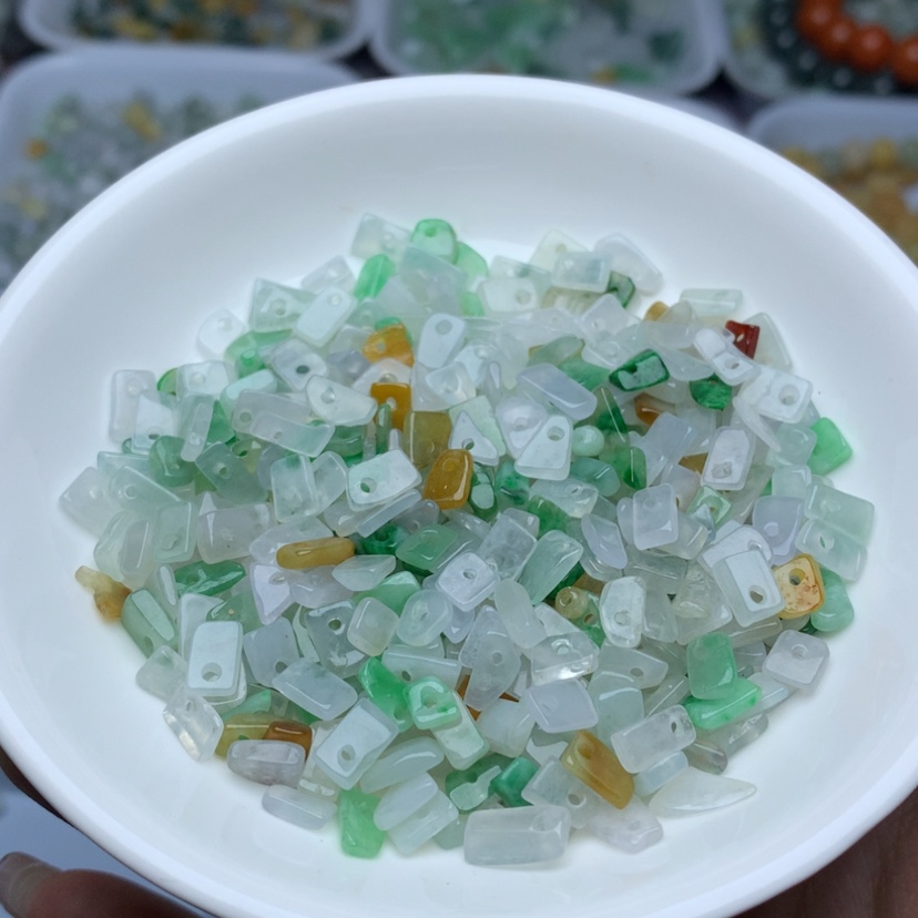 冰三彩碎碎石50个