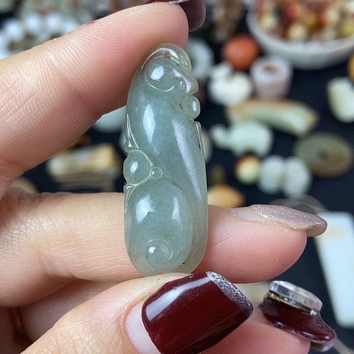 翡翠挂件未镶嵌8888888挂件