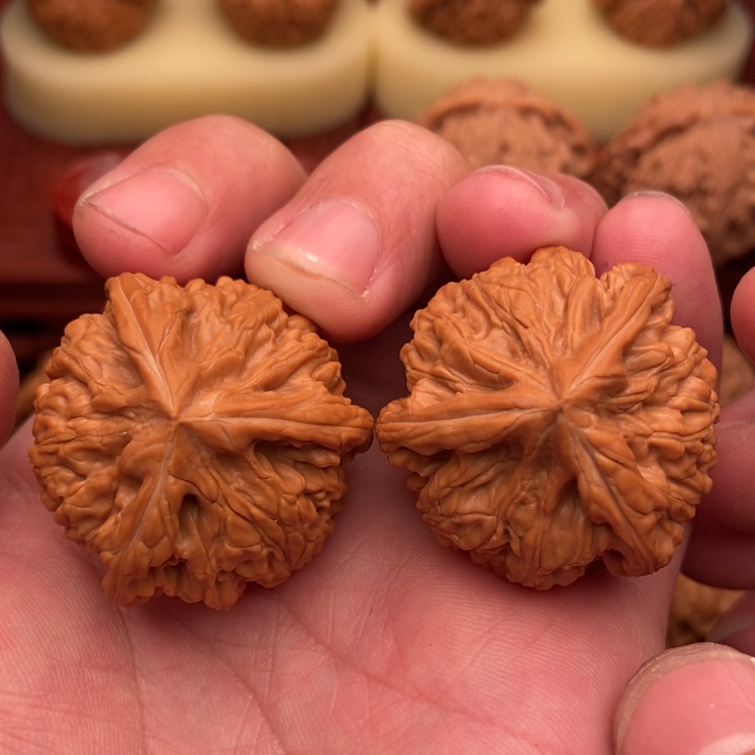 桃核把件绝配粗筋球奔36