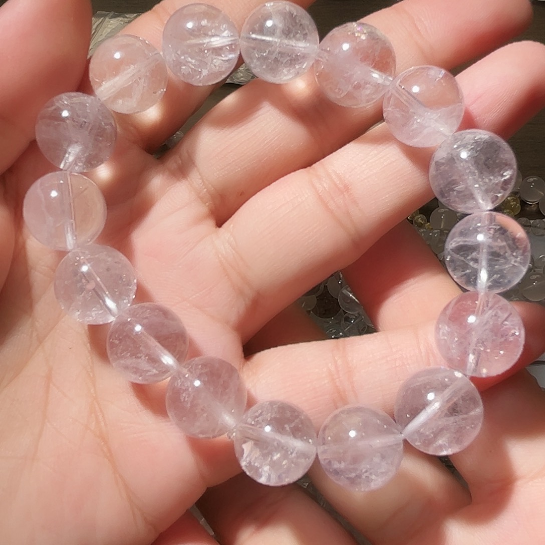 水晶手链未镶嵌紫喜马拉雅13毫米