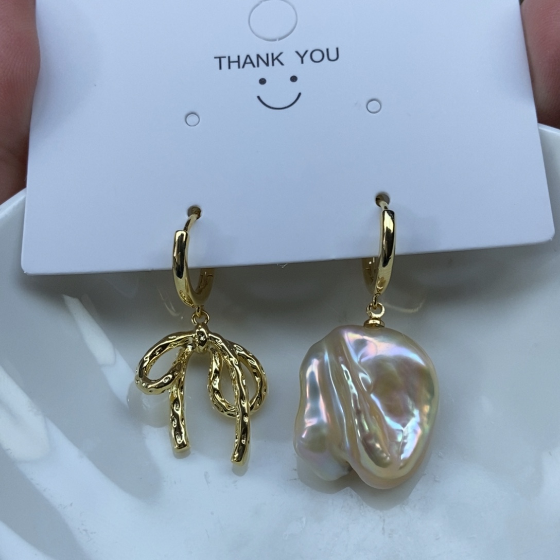 合金淡水珍珠耳环福利2106