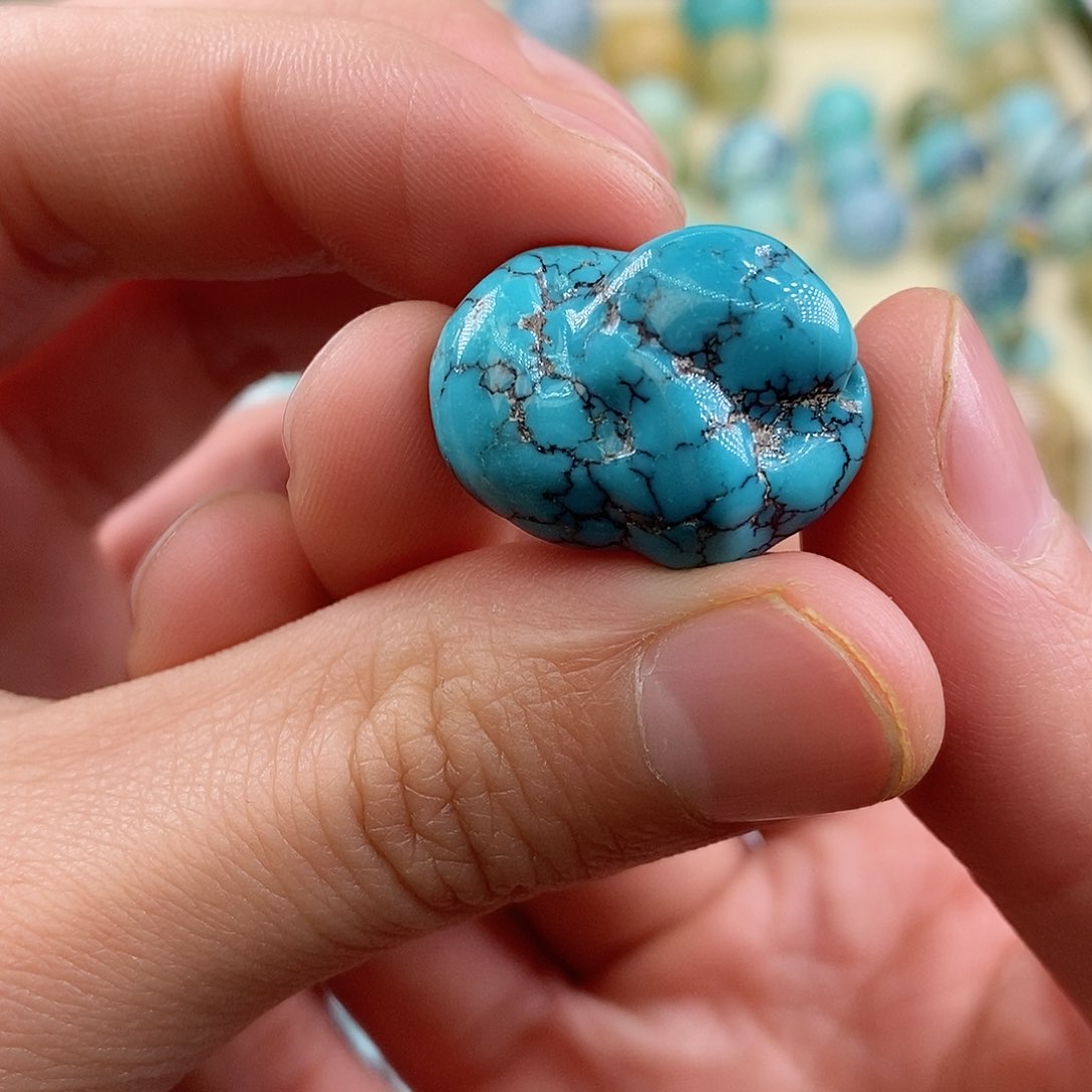 绿松石珠宝奇石未镶嵌