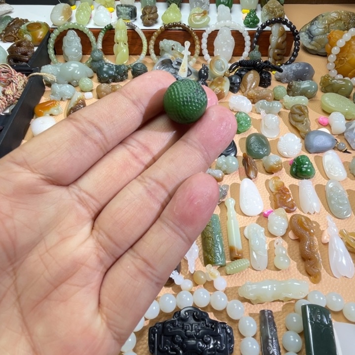 和田玉（碧玉）颈饰未镶嵌定制款