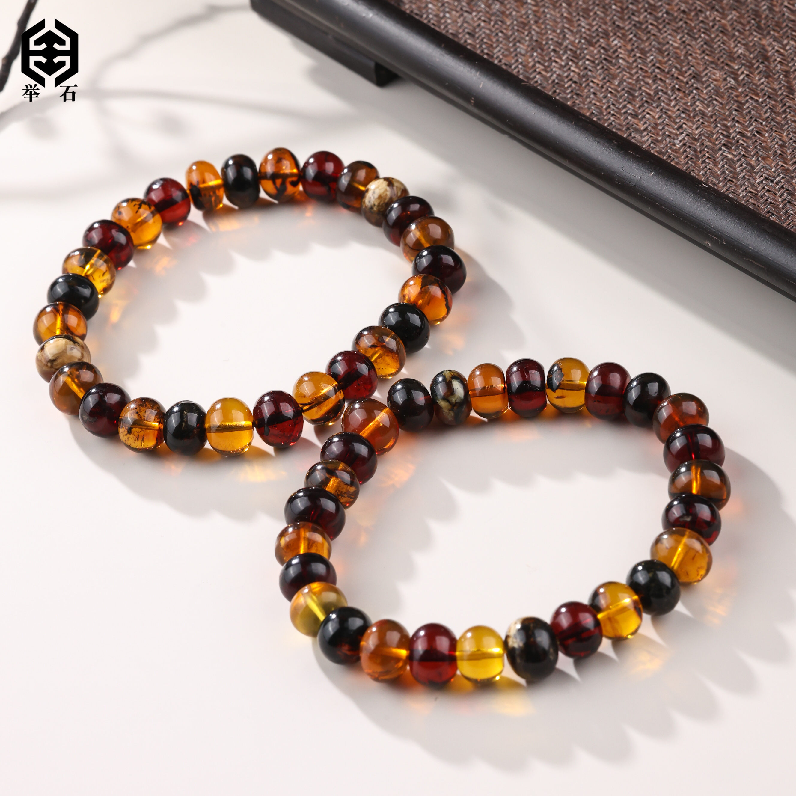 【举石精选】X1209-772-19琥珀手串（一件/多样性发/约8.5mm+）F