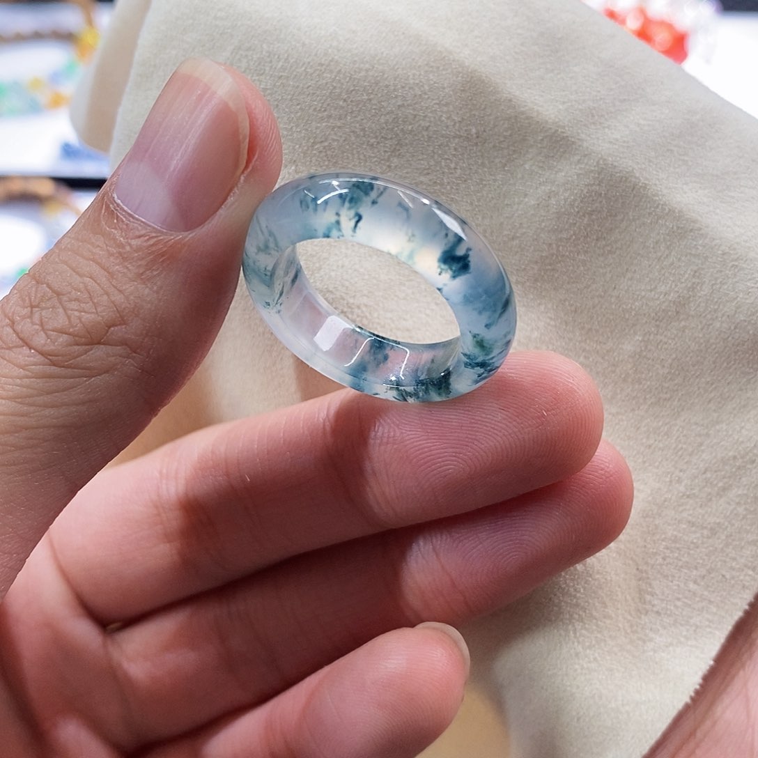 裸石翡翠18号圈口