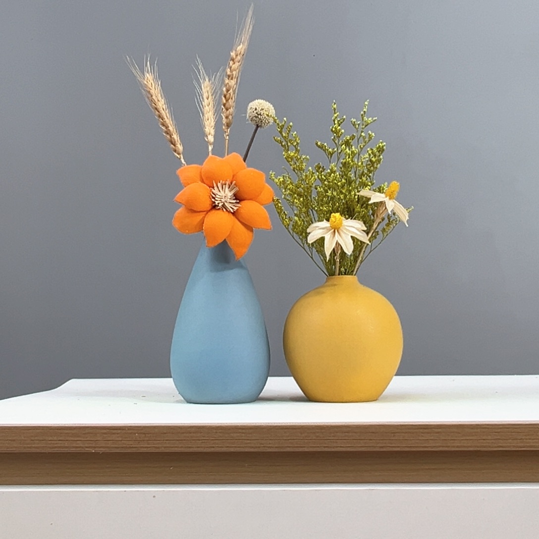 瓶花瓶带花高度20-30厘米左右