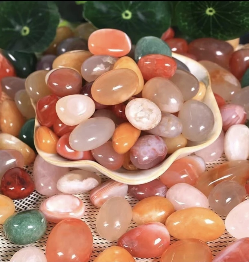 直播间选品多样性发货 戈壁原石家居摆件