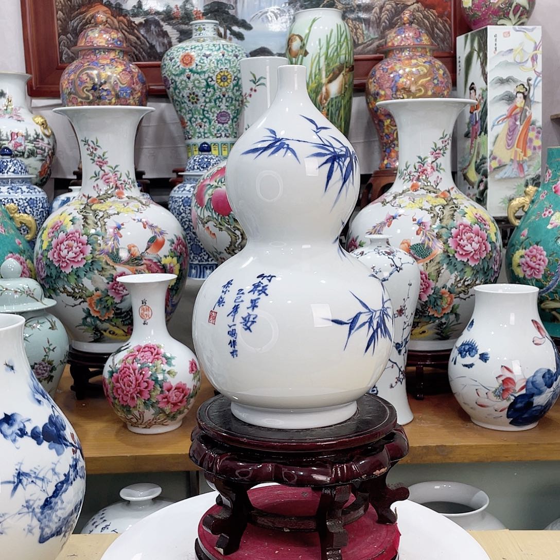 ****行陶摆件景德镇的陶瓷