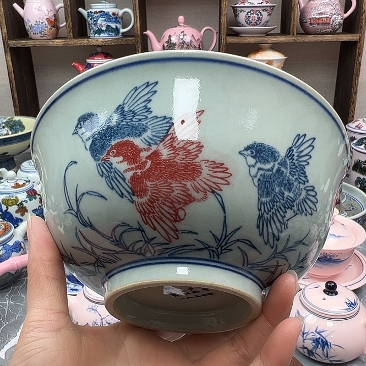 陶摆件景德镇陶瓷567老厂瓷61