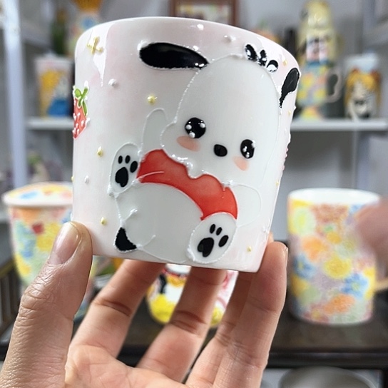手绘高温釉下彩陶瓷