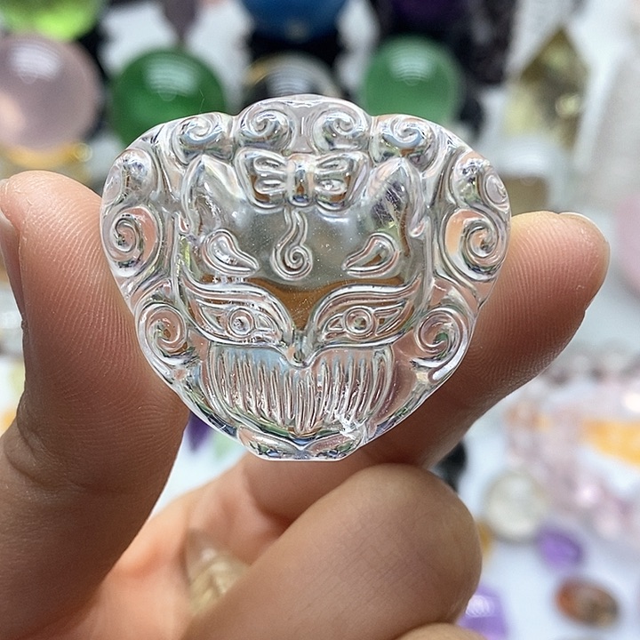水晶摆件未镶嵌吊坠
