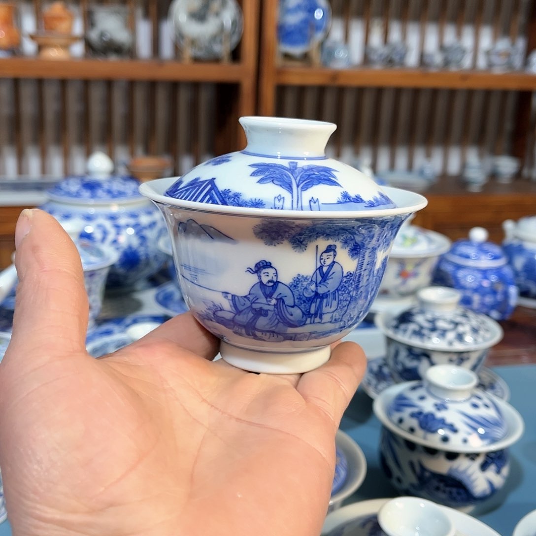 錡镇堂手工手绘盖