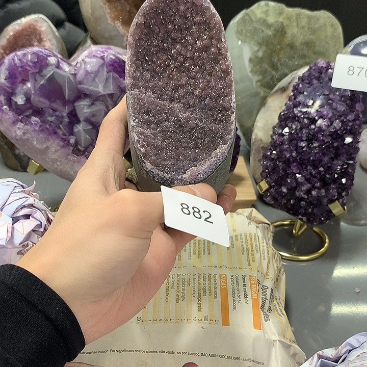 紫晶大型摆件（非配饰）未镶嵌