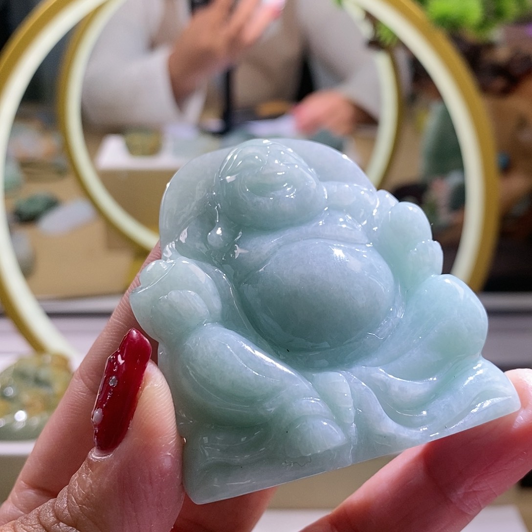 【闪购商品】翡翠颈饰未镶嵌佛