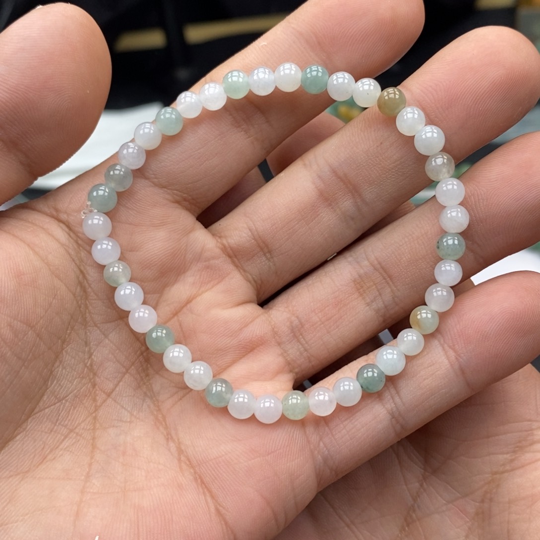 翡翠未镶嵌手链天然a货翡翠11