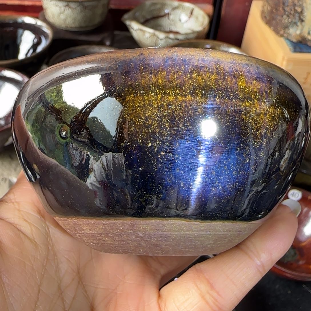 茶盏41 行云龙窑柴烧