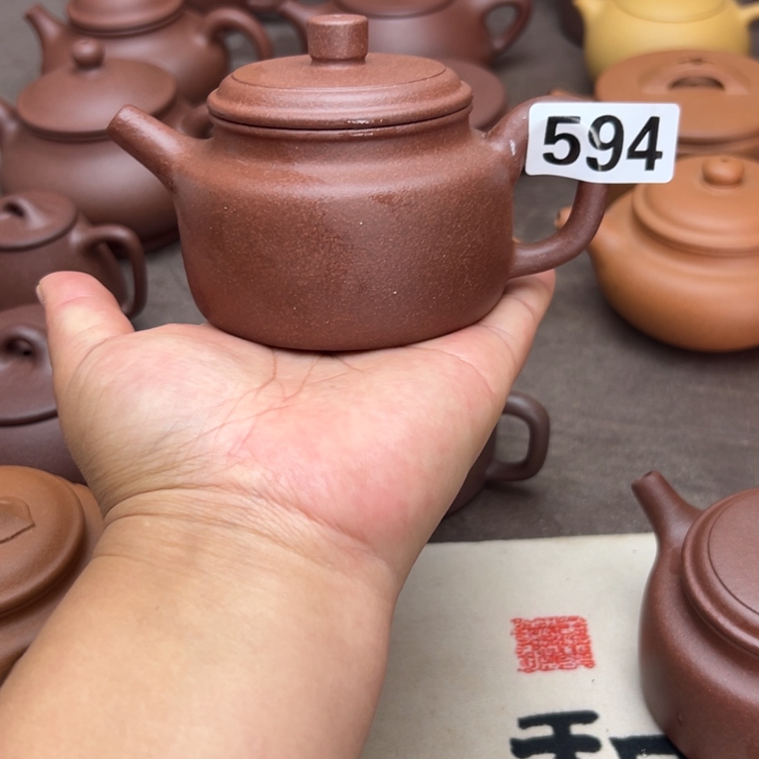 茶壶紫砂紫泥180ccm左右