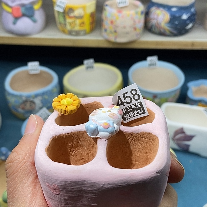 红陶458 2.12 手工盆接图定制