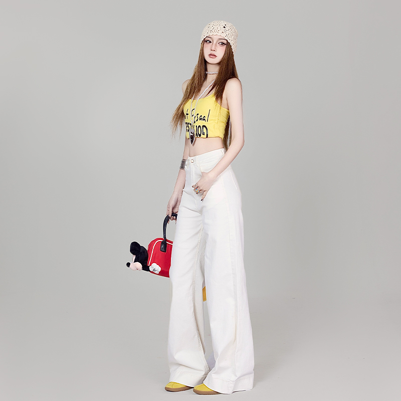 三号链接孤品，默认微瑕无运费险接受不了瑕疵不拍孤品尾货牛仔裤