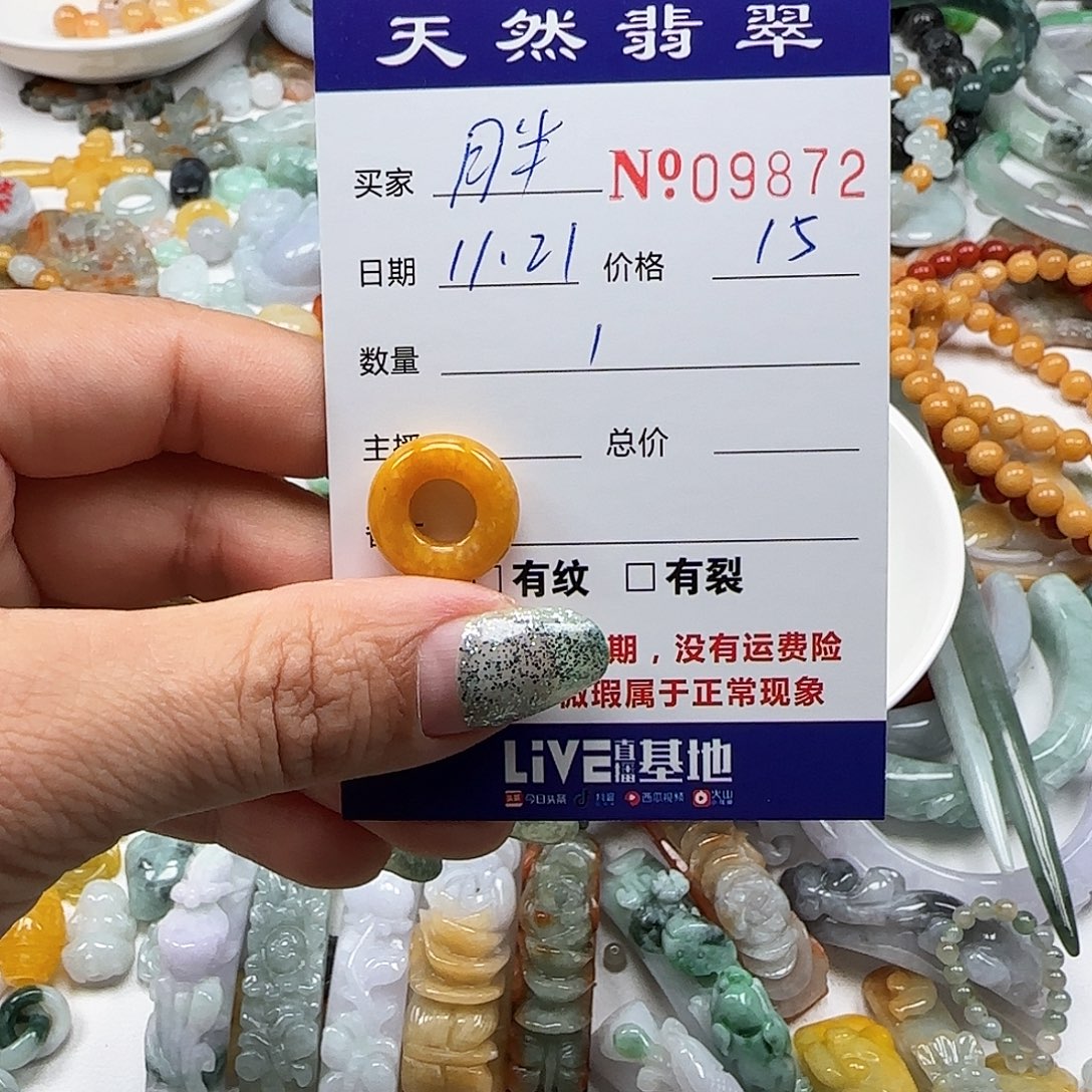 月***子翡翠未镶嵌颈饰555