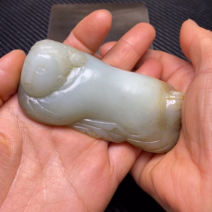 和田玉挂件未镶嵌懒*滴