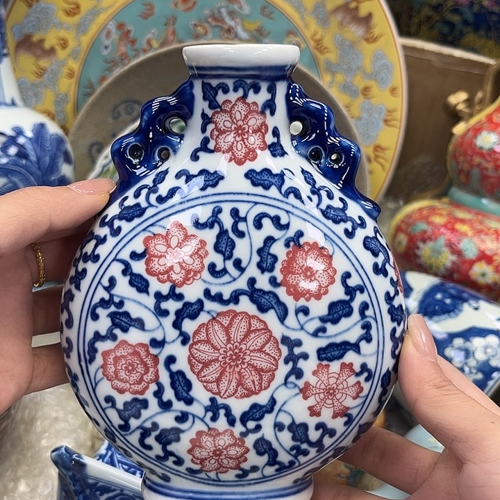 瓷片瓷器摆件 瓷器摆件