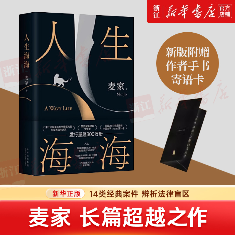 人生海海：麦家 茅盾文学奖得主  人生哲学文学小说