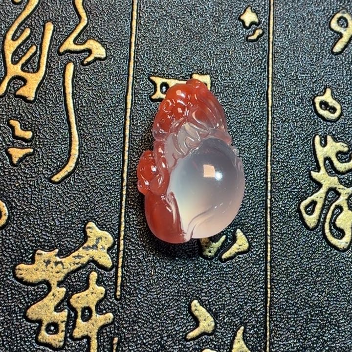 淡***胡南红玛瑙未镶嵌配饰