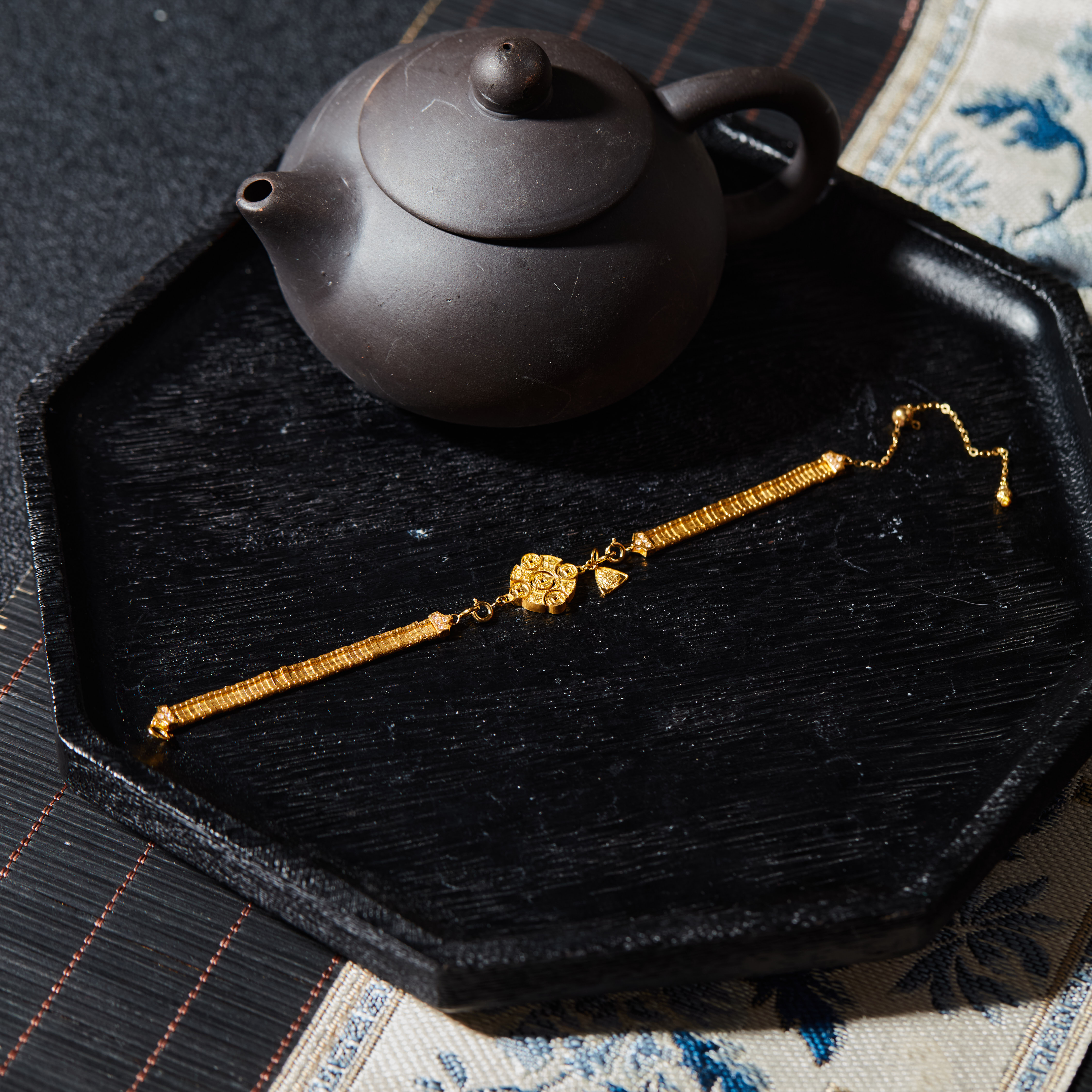 【云上雅岚】18K金手链-多样性发一件#XYGD139121-B+XYGD139117-D