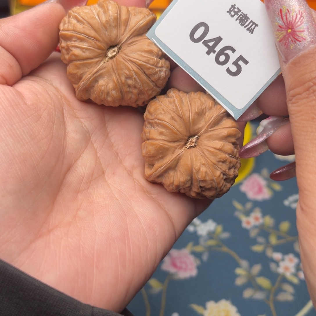 文玩核桃把件南瓜墩40