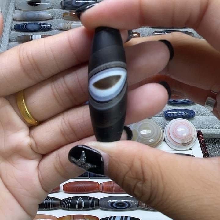 玛瑙/玉髓合金珠宝半成品