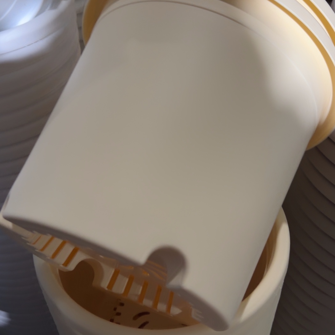 树脂四季盆4#无拖米黄10