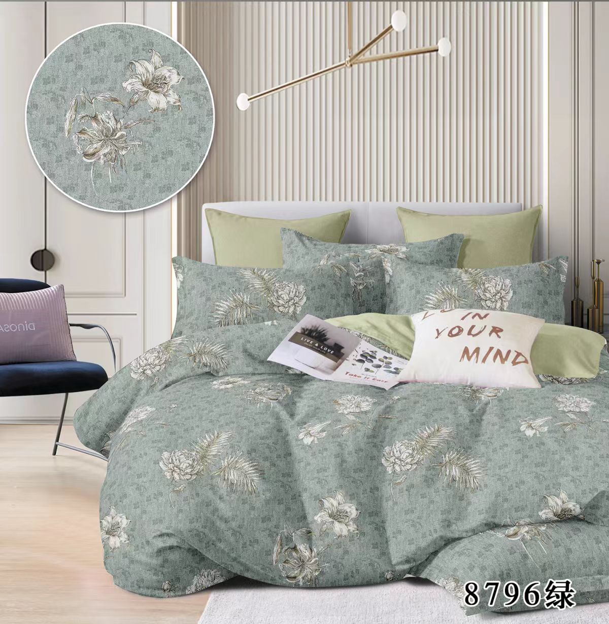 棉麻羊绒美学被 亚麻+棉 可机洗 200*230 琳达