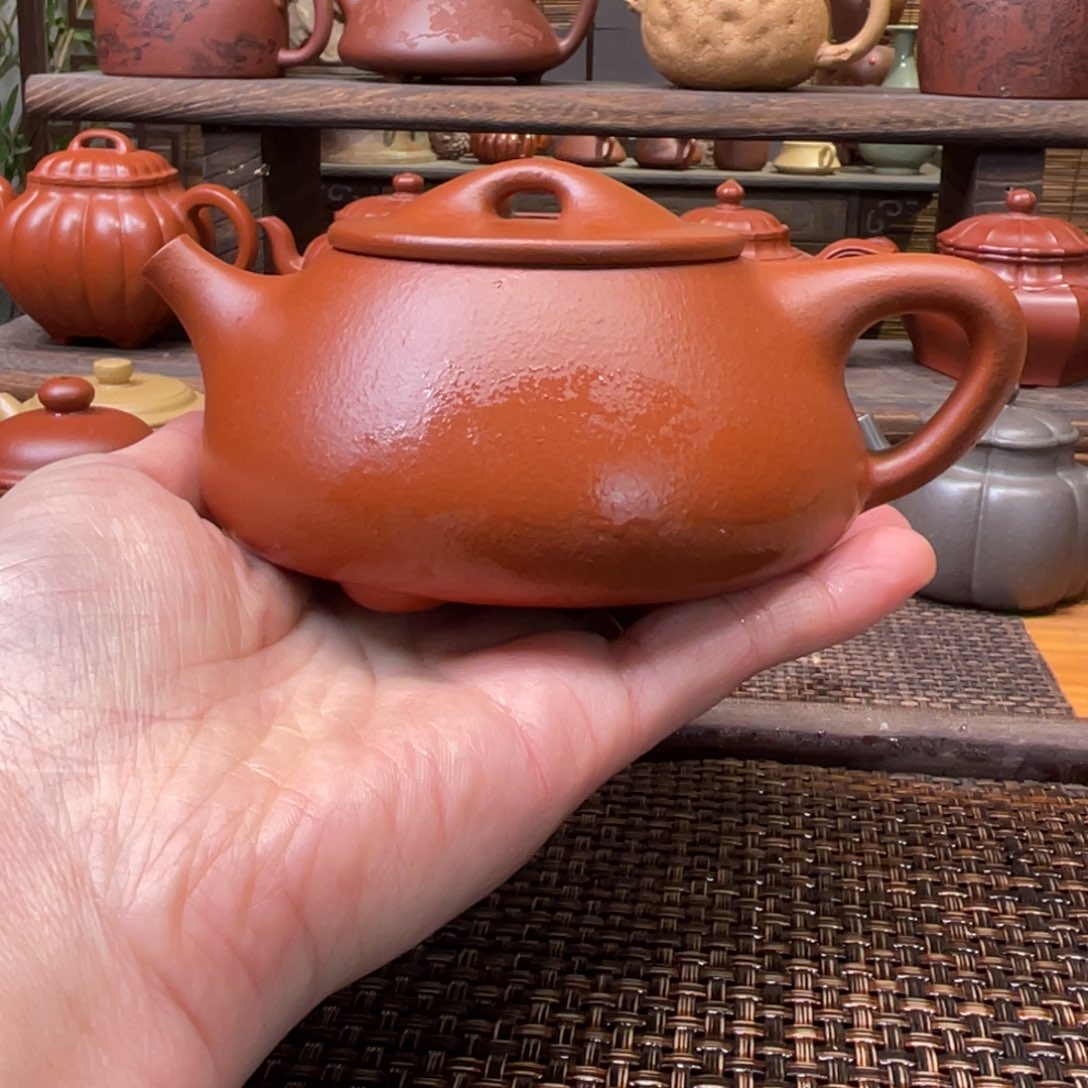 紫砂茶壶宜兴原矿紫砂手工制全255