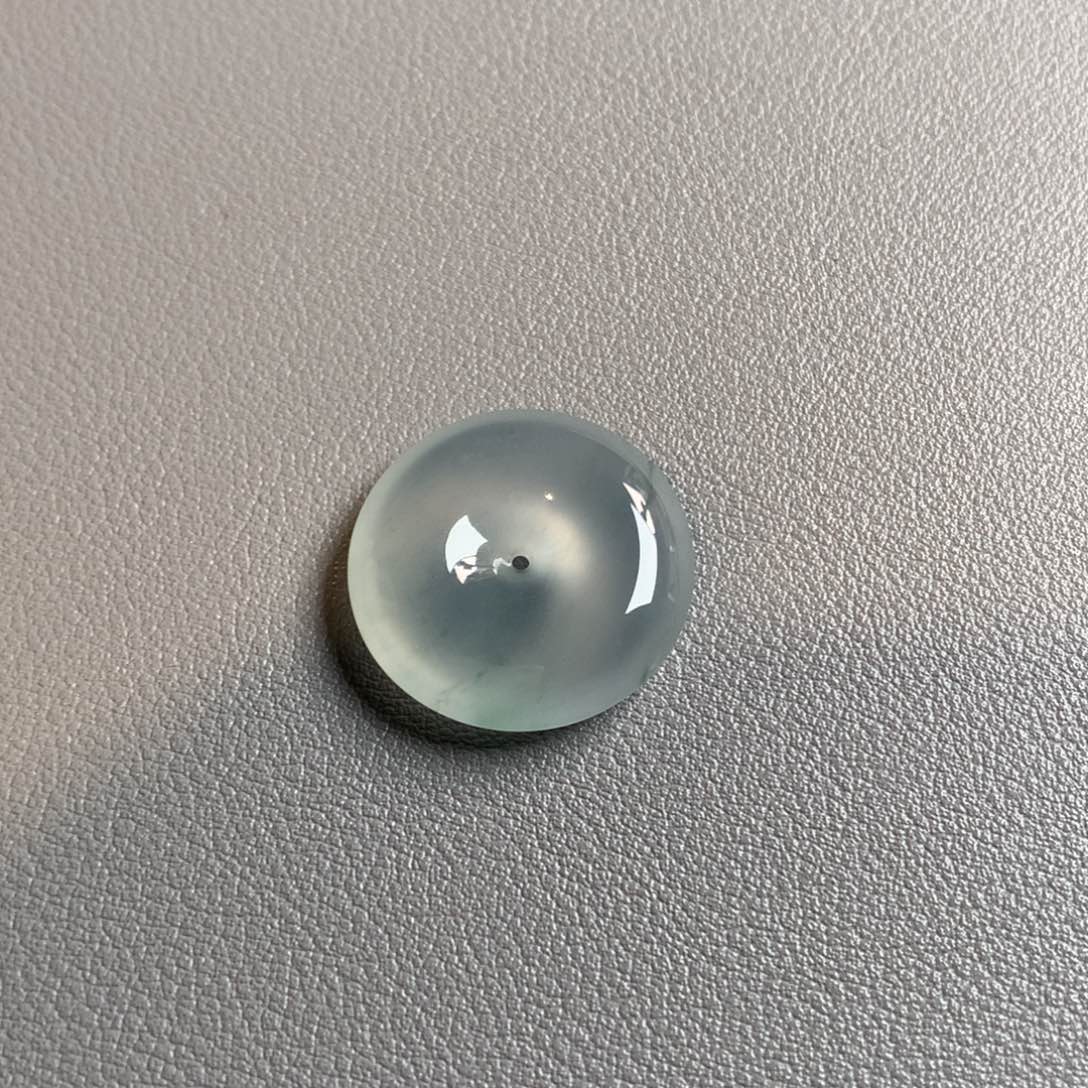 翡翠颈饰未镶嵌天然翡翠吊坠22.9-5.8